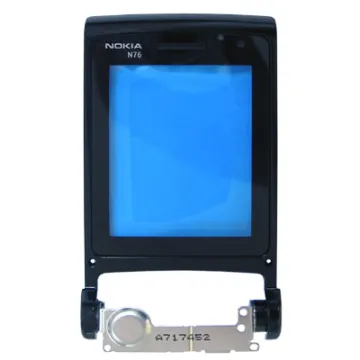 NOKIA N76 BLACK FRONT +(ΕΣΩΤΕΡΙΚΟ ΤΖΑΜΑΚΙ) 3P OR