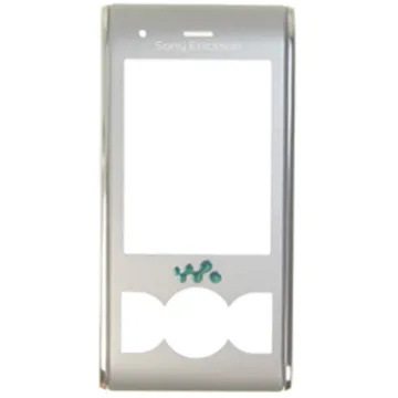 SONY ERICSSON W595 GREY FRONT COVER ORIGINAL SERVICE PACK