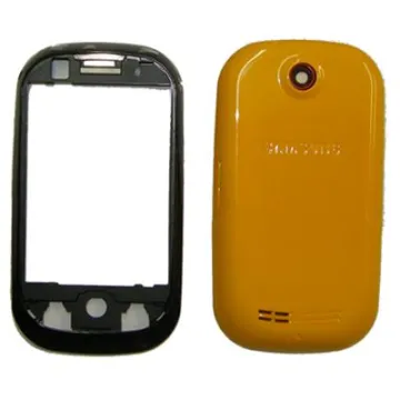 SAMSUNG S3650 CORBY FRONT - MIDDLE - BATTERY COVER YELLOW 3P OR