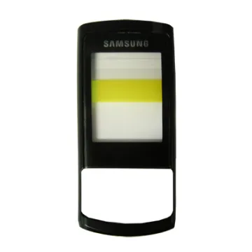 SAMSUNG GT-C3050 BLACK FRONT COVER (+LENS) ORIGINAL SERVICE PACK