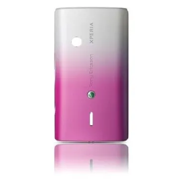SONY ERICSSON X8 XPERIA BATTERY COVER WHITE-PINK ORIGINAL SERVICE PACK
