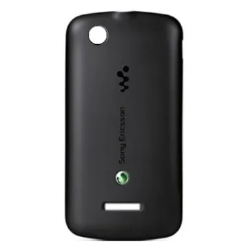 SONY ERICSSON W100i SPIRO BATTERY COVER BLACK ORIGINAL SERVICE PACK
