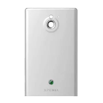 SONY MT27i XPERIA SOLE BATTERY COVER WHITE MATTE ORIGINAL SERVICE PACK