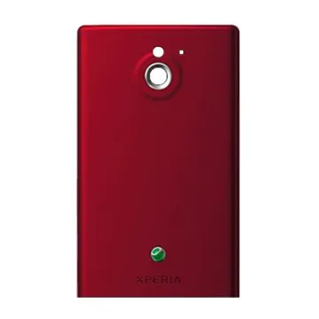 SONY MT27i XPERIA SOLE BATTERY COVER RED ORIGINAL SERVICE PACK