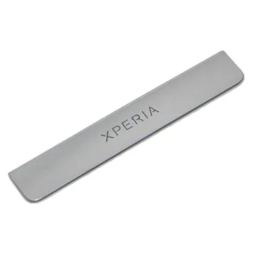 SONY ST23i XPERIA MIRO SILVER DECO COVER ORIGINAL SERVICE PACK