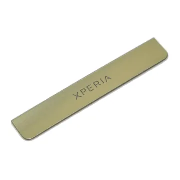 SONY ST23i XPERIA MIRO GOLD DECO COVER ORIGINAL SERVICE PACK