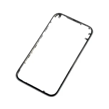 FOR IPHONE 3G/3GS ΜΕΤΑΛΛΙΚΟ ΜΑΥΡΟ ΜΕΣΑΙΟ ΠΛΑΙΣΙΟ 3P OR