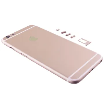 FOR IPHONE 6S PLUS BATTERY COVER GOLD + SIDE KEYS + SIM HOLDER