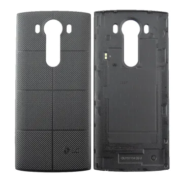 LG H960 V10 BATTERY COVER BLACK ORIGINAL SERVICE PACK