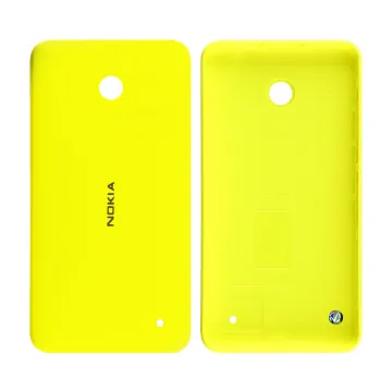 NOKIA LUMIA 630/635 BATTERY COVER YELLOW