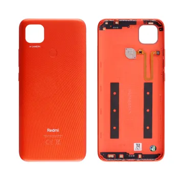 XIAOMI REDMI 9C BATTERY COVER + SIDE KEYS + FINGERPRINT SENSOR FLEX ORANGE ORIGINAL SERVICE PACK
