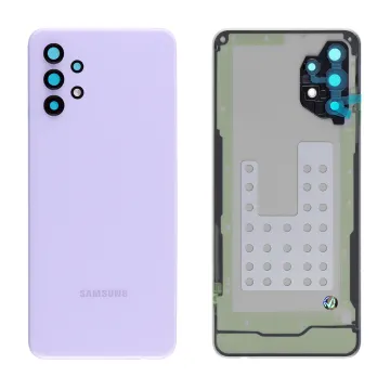 SAMSUNG A32 5G A326 BATTERY COVER + LENS ΜΕ ΑΥΤΟΚΟΛΛΗΤΗ ΤΑΙΝΙΑ ΑΔΙΑΒΡΟΧΟΠΟΙΗΣΗΣ PURPLE 3P OR
