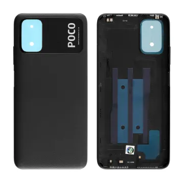 XIAOMI POCO M3 BATTERY COVER BLACK 3P OR
