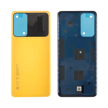 XIAOMI POCO M4 PRO BATTERY COVER ΜΕ ΑΥΤΟΚΟΛΛΗΤΗ ΤΑΙΝΙΑ ΑΔΙΑΒΡΟΧΟΠΟΙΗΣΗΣ YELLOW 3P OR