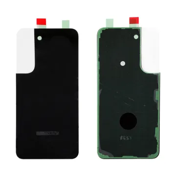 SAMSUNG S22 5G S901 BATTERY COVER ΜΕ ΑΥΤΟΚΟΛΛΗΤΗ ΤΑΙΝΙΑ ΑΔΙΑΒΡΟΧΟΠΟΙΗΣΗΣ BLACK