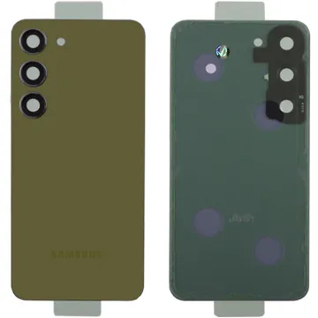 SAMSUNG S23 5G S911 BATTERY COVER + LENS GREEN 3P OR