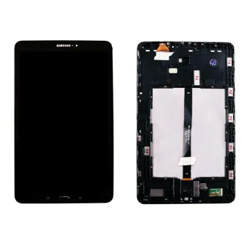 SAMSUNG T580 TAB A ΟΘΟΝΗ+TOUCH SCREEN+LENS BLACK + FRAME + HOME BUTTON 3P OR