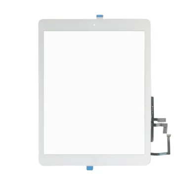 IPAD 5/AIR A1474/A1475/A1476 TOUCH SCREEN+LENS +HOME BUTTON WHITE REF. OR