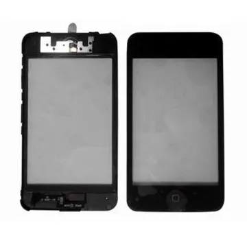 IPOD TOUCH 3 TOUCH SCREEN+LENS BLACK+FRAME HOME BUTTON COMPLETE