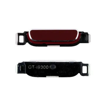 SAMSUNG I9300 GALAXY S3 HOME BUTTON ΕΞΩΤΕΡΙΚΟ RED 3P OR