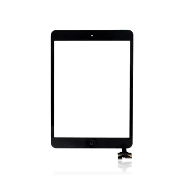IPAD MINI A1432 TOUCH SCREEN+LENS + HOME BUTTON BLACK WITH IC