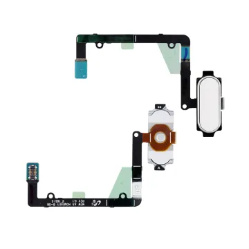 SAMSUNG A510 GALAXY A5 2016 FLEX + HOME BUTTON ΕΞΩΤΕΡΙΚΟ WHITE GH96-09497C ORIGINAL SERVICE PACK