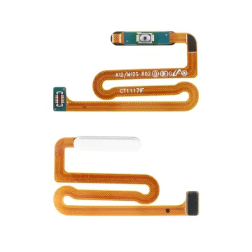SAMSUNG A12 A125 ΚΑΛΩΔΙΟ FLEX FINGERPRINT SENSOR - ON/OFF WHITE 3P OR