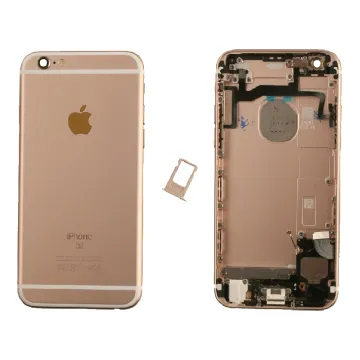 FOR IPHONE 6S BATTERY COVER GOLD + FLEX COMPLETE + SIDE KEYS + SIM HOLDER 3P OR