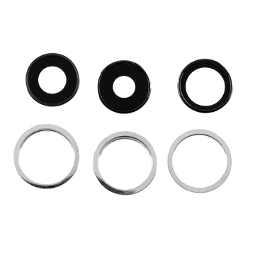 IPHONE 13 PRO/13 PRO MAX CAMERA COVER + LENS SET 6 PCS SILVER 3P OR