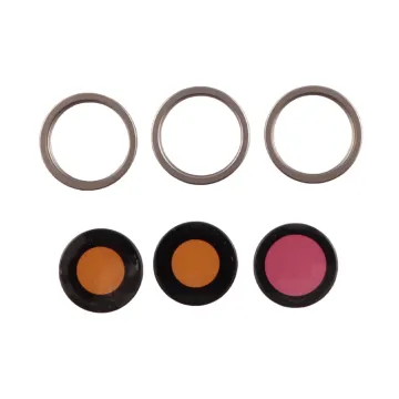 IPHONE 15 PRO MAX CAMERA LENS + RINGS SET 3 PCS TITANIUM NATURAL