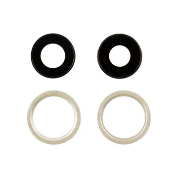 IPHONE 13/13 MINI CAMERA LENS + RINGS SET 2 PCS WHITE 3P OR
