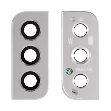 SAMSUNG S22 5G S901 CAMERA COVER + LENS WHITE 3P OR