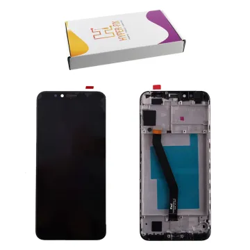 HONOR 7A/HUAWEI Y6 2018/Y6 PRIME 2018 ΟΘΟΝΗ IPS + TOUCH SCREEN + LENS + FRAME HF-02351WLJ BLACK HYPER-FIX SERVICE PACK