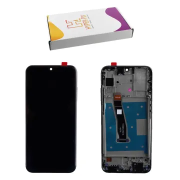 HONOR 10 LITE/HONOR 20 LITE ΟΘΟΝΗ IPS + TOUCH SCREEN + LENS + FRAME HF-02352QMT BLACK HYPER-FIX SERVICE PACK