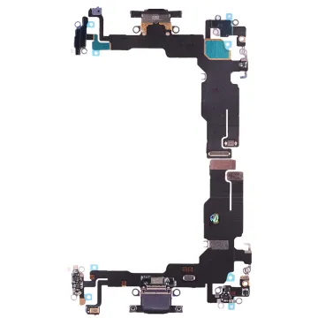 IPHONE 15 (TYPE C) ΚΑΛΩΔΙΟ FLEX ΚΟΝΕΚΤΟΡΑ ΦΟΡΤΙΣΗΣ-HANDS FREE-ΜΙΚΡΟΦΩΝΟ BLACK 3P OR