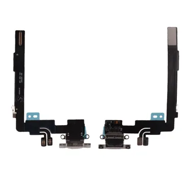 IPHONE 16 PRO MAX (TYPE C) ΚΑΛΩΔΙΟ FLEX ΚΟΝΕΚΤΟΡΑ ΦΟΡΤΙΣΗΣ - AUDIO PORT TITANIUM WHITE ORIGINAL SERVICE PACK