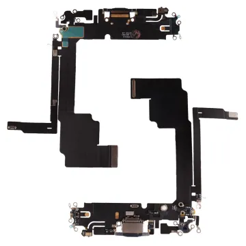 IPHONE 15 PRO MAX (TYPE C) ΚΑΛΩΔΙΟ FLEX ΚΟΝΕΚΤΟΡΑ ΦΟΡΤΙΣΗΣ + AUDIO PORT + ΜΙΚΡΟΦΩΝΟ TITANIUM BLUE 3P OR