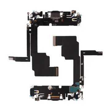 IPHONE 15 PRO (TYPE C) ΚΑΛΩΔΙΟ FLEX ΚΟΝΕΚΤΟΡΑ ΦΟΡΤΙΣΗΣ + AUDIO PORT + ΜΙΚΡΟΦΩΝΟ TITANIUM BLUE 3P OR