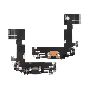 IPHONE 13 /13 MINI /13 PRO /13 PRO MAX ΚΑΛΩΔΙΟ (LIGHTNING) ΚΑΛΩΔΙΟ FLEX ΚΟΝΕΚΤΟΡΑ ΦΟΡΤΙΣΗΣ-HANDS FREE - ΜΙΚΡΟΦΩΝΟ BLACK 3P OR