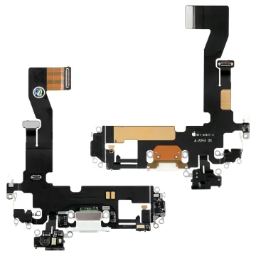 IPHONE 12/ 12 PRO (LIGHTNING) ΚΑΛΩΔΙΟ FLEX ΚΟΝΕΚΤΟΡΑ ΦΟΡΤΙΣΗΣ-ΜΙΚΡΟΦΩΝΟ WHITE REF. OR