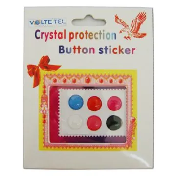 IPHONE/IPAD HOME BUTTON ΕΞΩΤΕΡΙΚΟ ΑΥΤΟΚΟΛ. SET 6 PCS DIF.COLORS