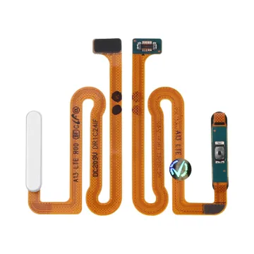 SAMSUNG A13 A135 FLEX FINGERPRIΝΤ SENSOR WHITE GH96-15035D ORIGINAL SERVICE PACK
