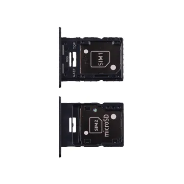 SAMSUNG A15 5G A156 SIM CARD + MEMORY HOLDER BLACK GH98-48940A ORIGINAL SERVICE PACK