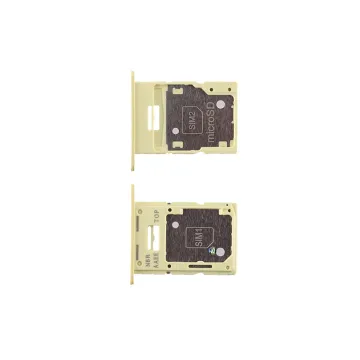 SAMSUNG A15 4G A155 SIM CARD + MEMORY HOLDER YELLOW GH98-48940G ORIGINAL SERVICE PACK