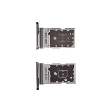 SAMSUNG S25 5G S931/S25 PLUS 5G S936 DUAL SIM CARD HOLDER SILVER GH98-49874A ORIGINAL SERVICE PACK