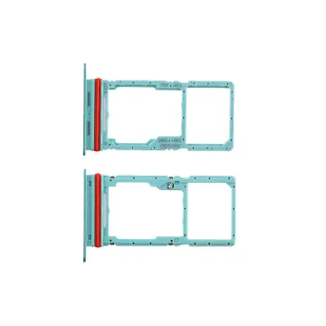 SAMSUNG A16 5G A166 SIM CARD + MEMORY HOLDER LIGHT GREEN GH98-49822D ORIGINAL SERVICE PACK