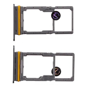 SAMSUNG A17 4G A175/A17 5G A176 DUAL SIM CARD + MEMORY HOLDER GREY GH98-50471A ORIGINAL SERVICE PACK