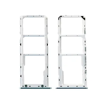 SAMSUNG A22 5G A226 DUAL SIM CARD + MEMORY HOLDER WHITE GH81-20744A ORIGINAL SERVICE PACK
