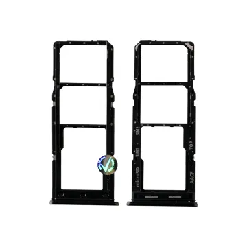 SAMSUNG A13 5G A136 DUAL SIM CARD + MEMORY HOLDER BLACK GH98-47146A ORIGINAL SERVICE PACK