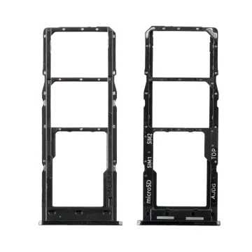 SAMSUNG A04S A047 DUAL SIM CARD HOLDER BLACK GH98-47703A ORIGINAL SERVICE PACK